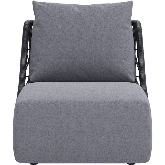 Mekan Accent Chair Gray Seating TriadCommerceInc   